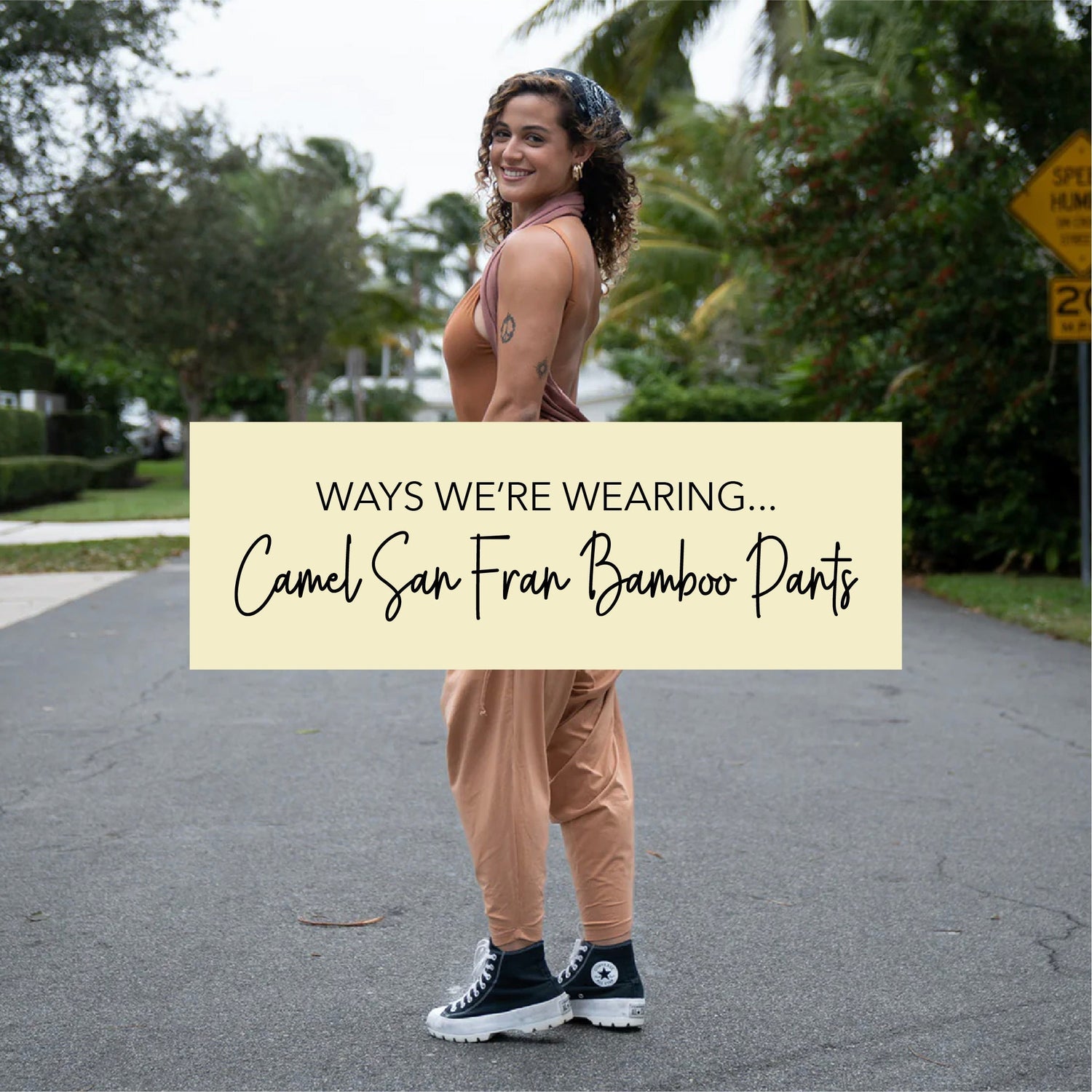 WAYS WE'RE WEARING... San Fran Jersey Pants