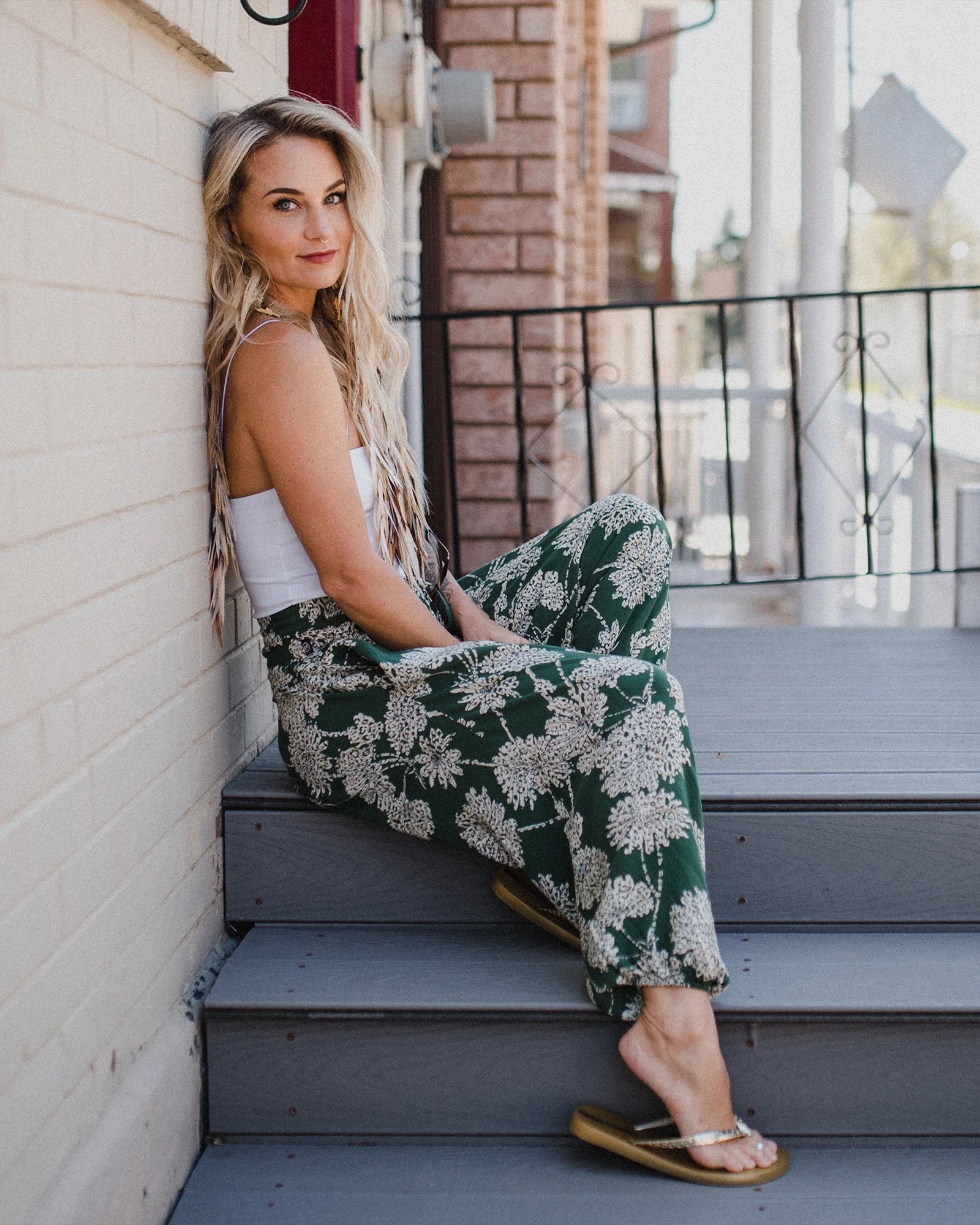 FLOWER PANTS