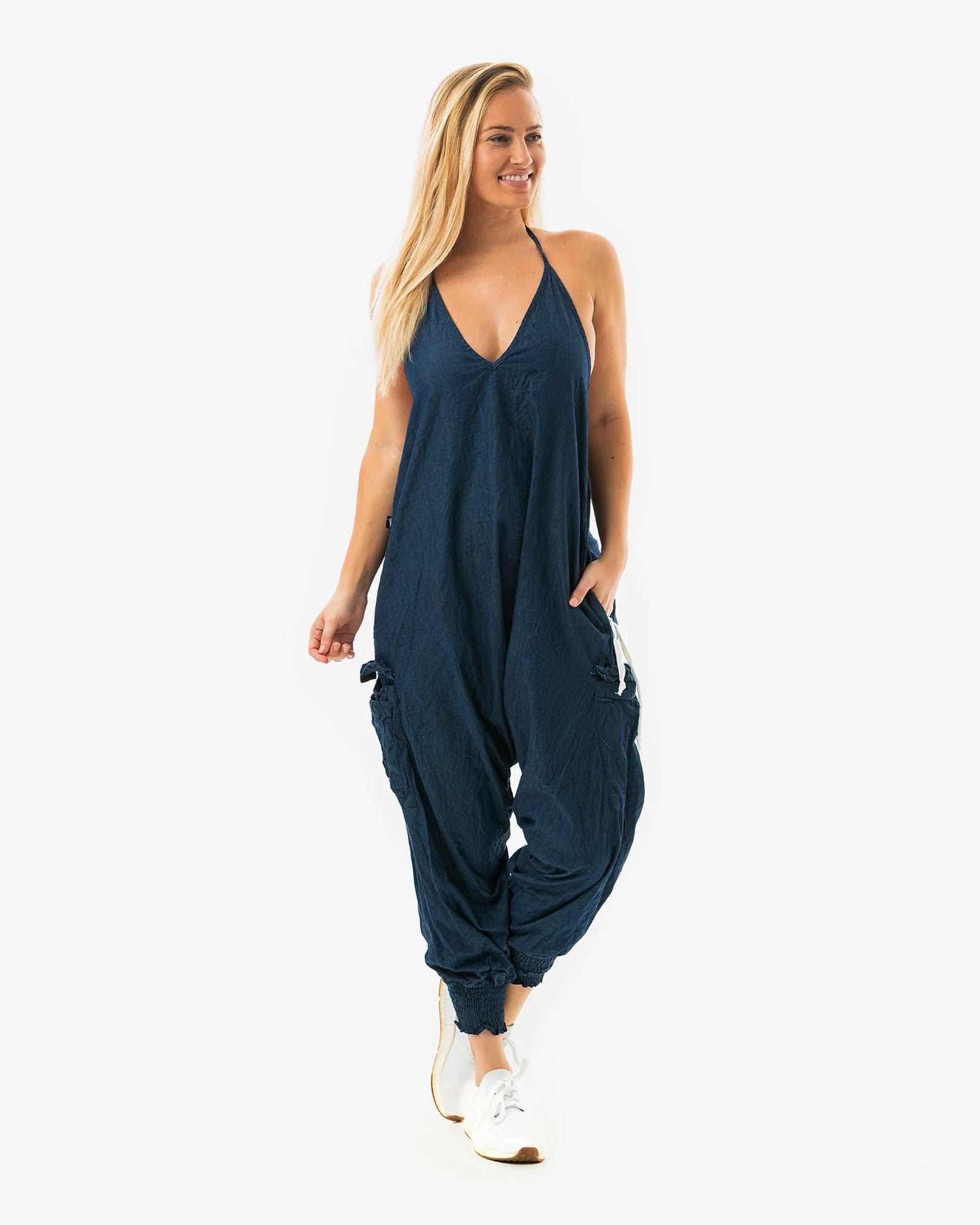 JEAN HAREM JUMPSUIT