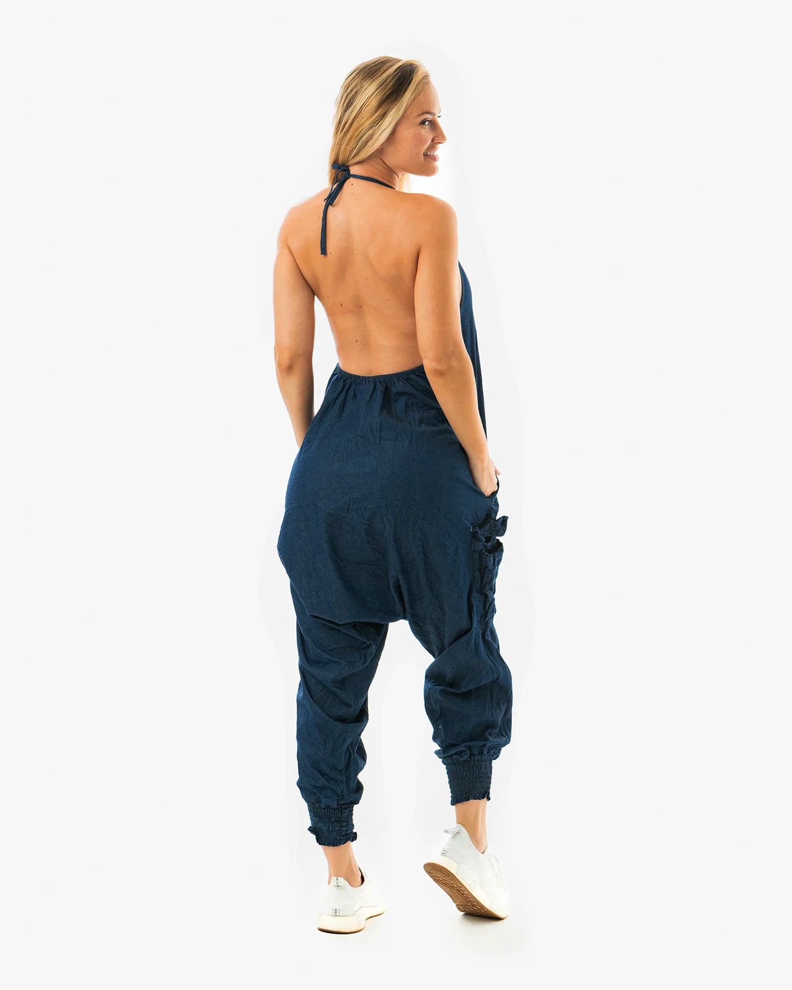 JEAN HAREM JUMPSUIT