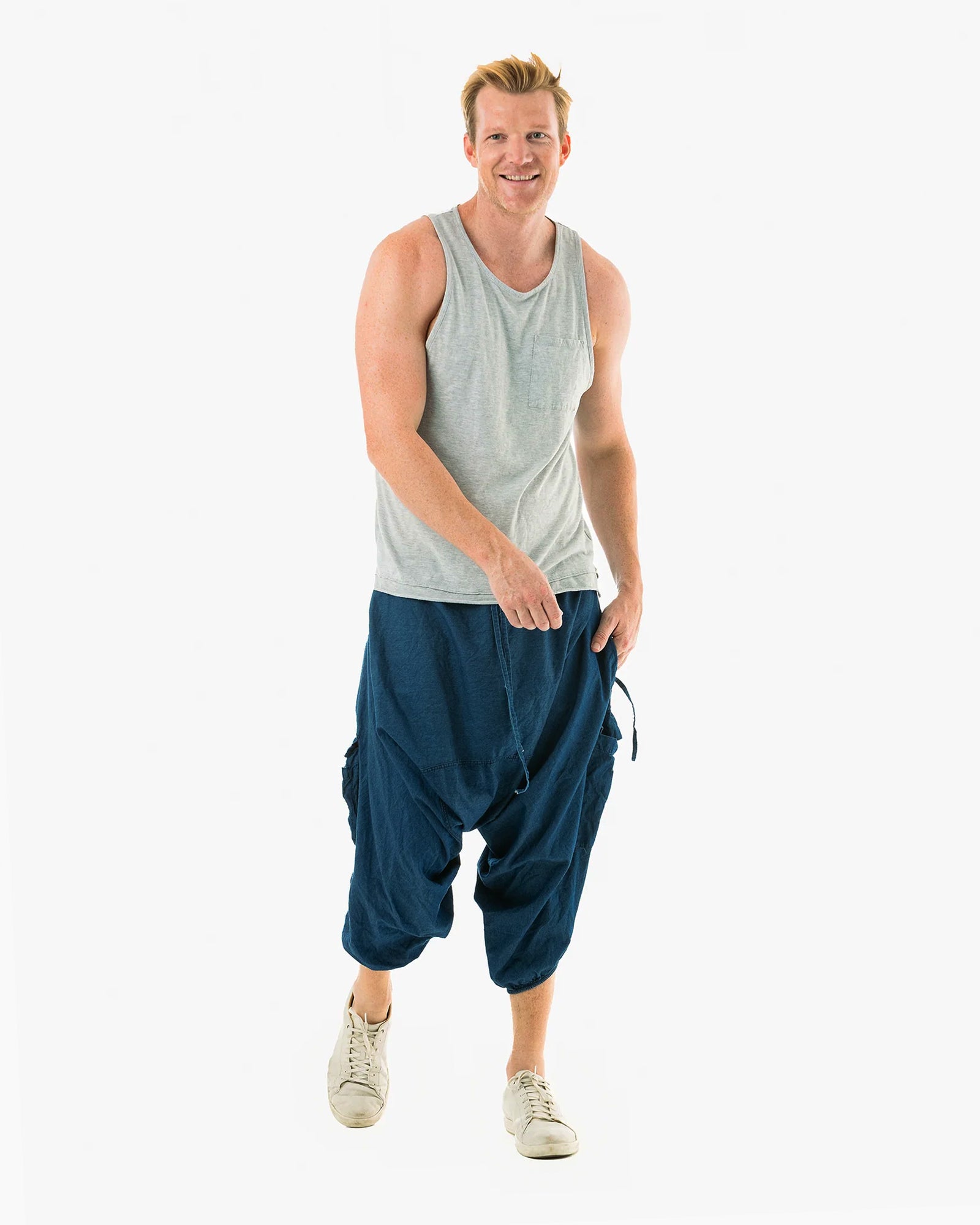 JEAN HAREM PANTS