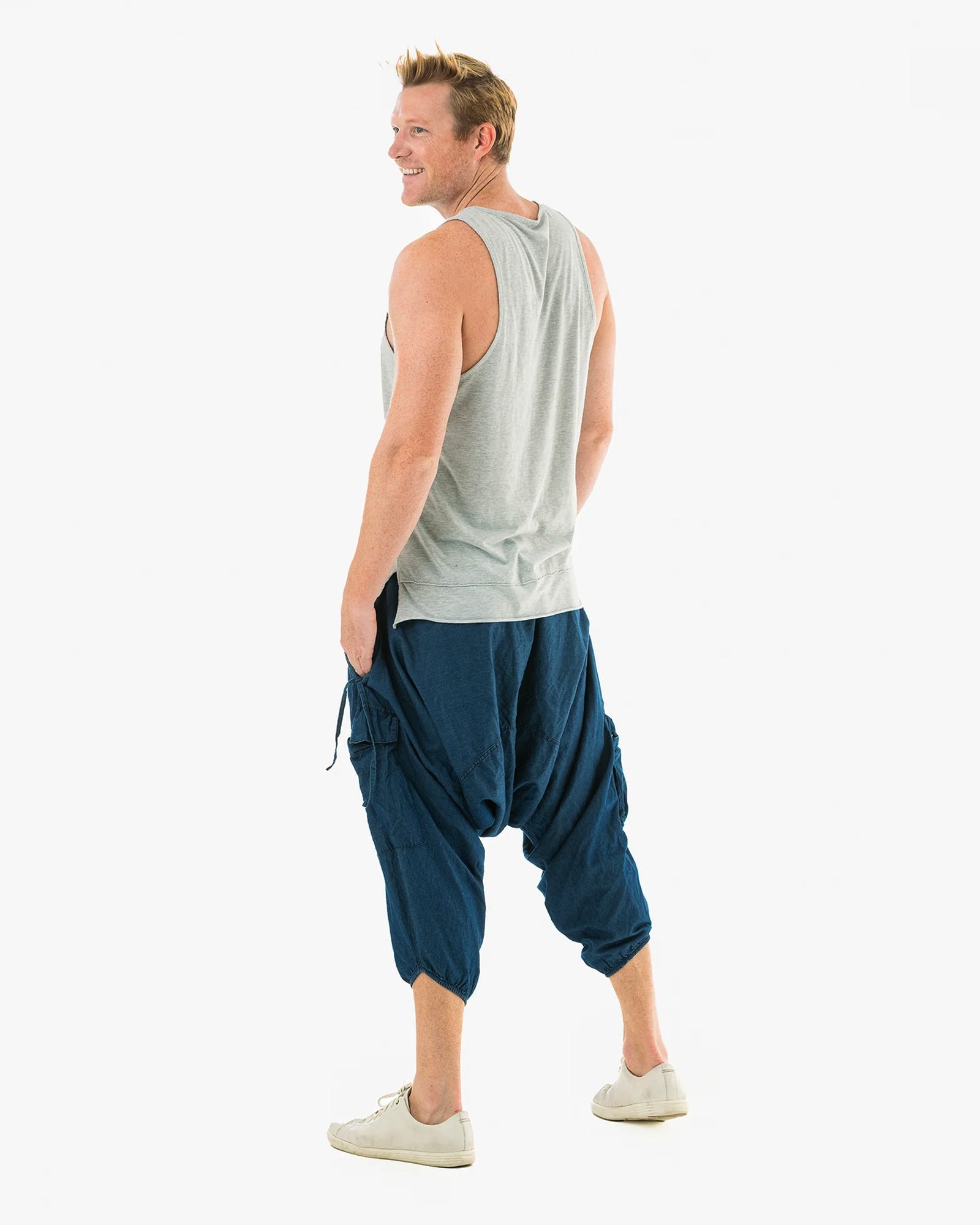JEAN HAREM PANTS