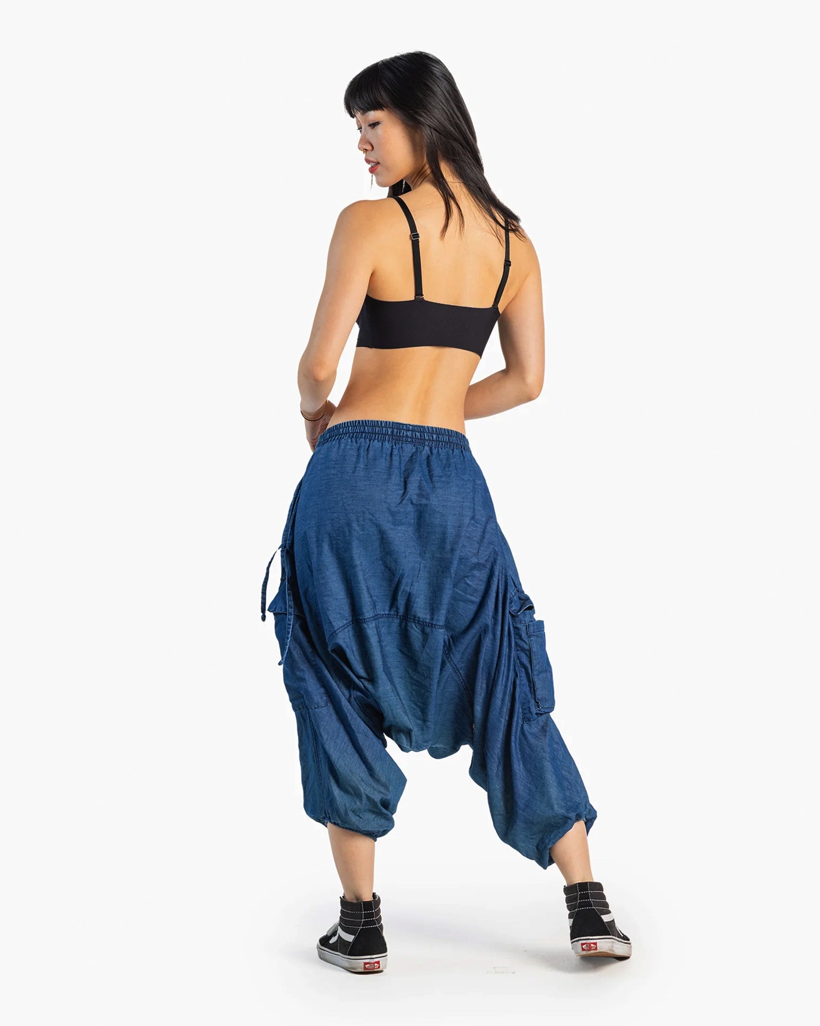 JEAN HAREM PANTS