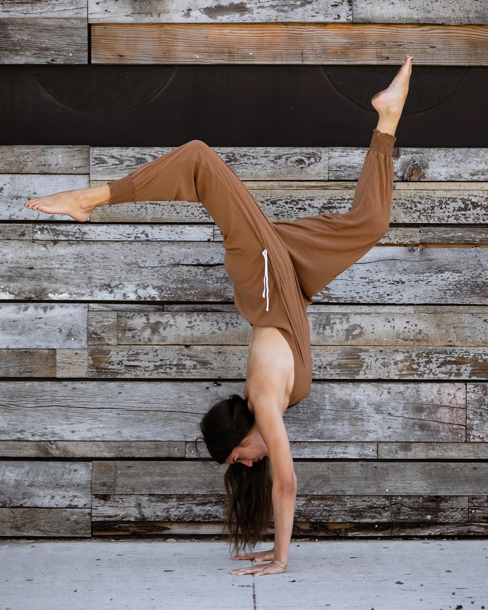 SOLID HAREM JUMPSUIT