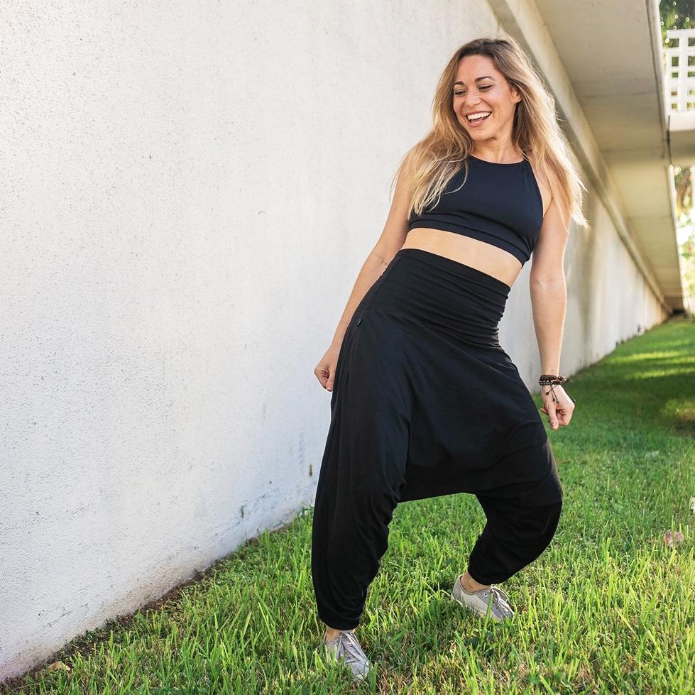 Jersey Black San Frans for Travel & Yoga