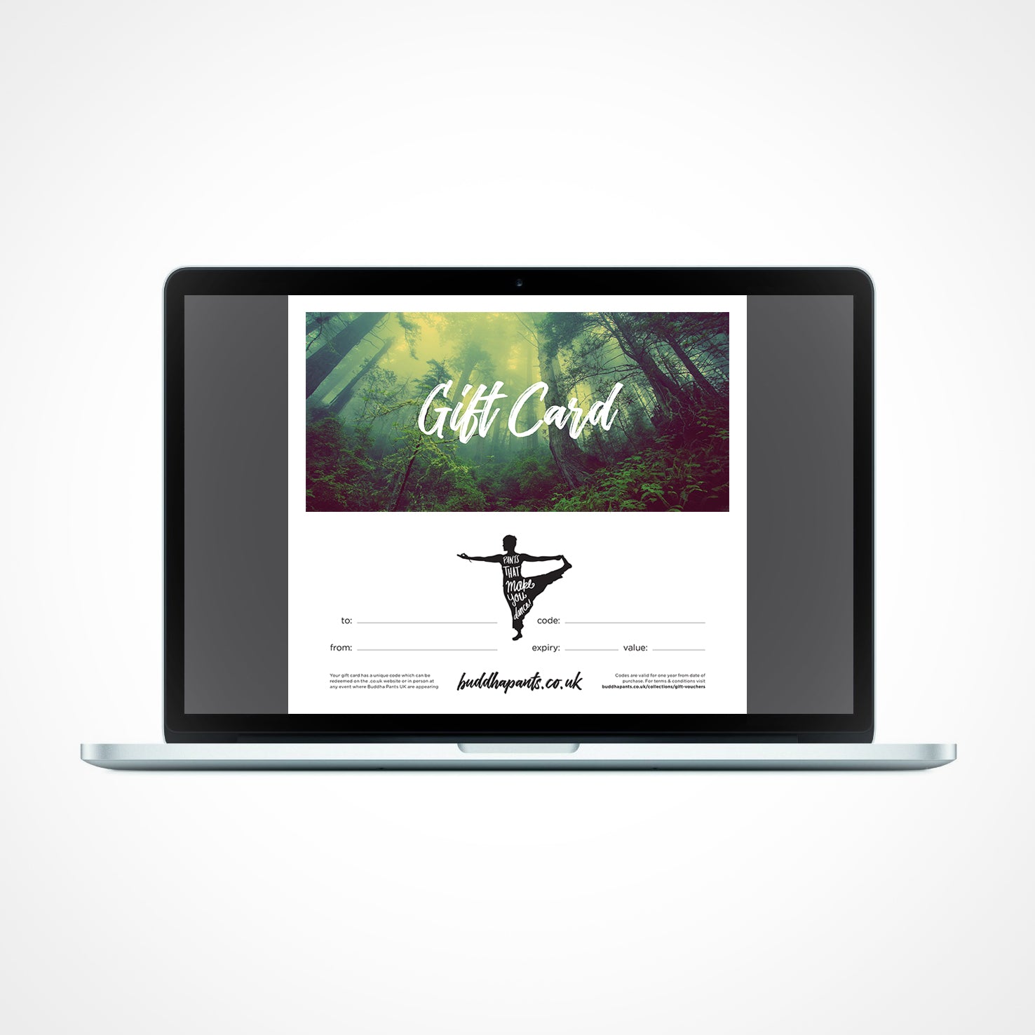 Gift Card ~ Last Minute Present ~ Forest Design