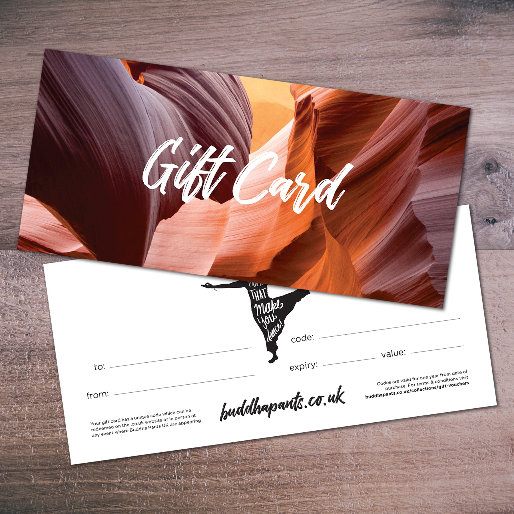 Canyon Gift Certificate for Buddha Pants