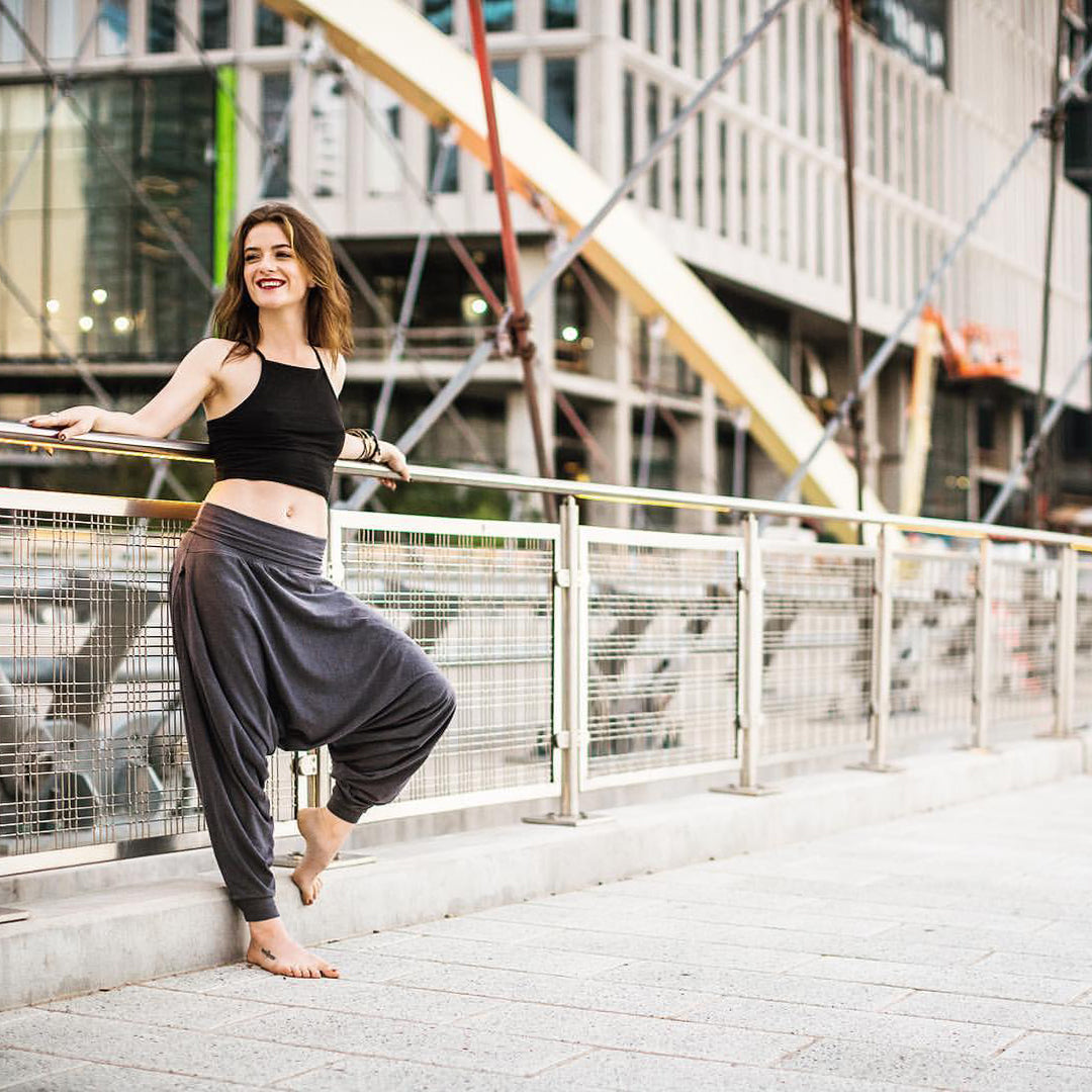 San Fran Pants in Bamboo Cotton - Grey