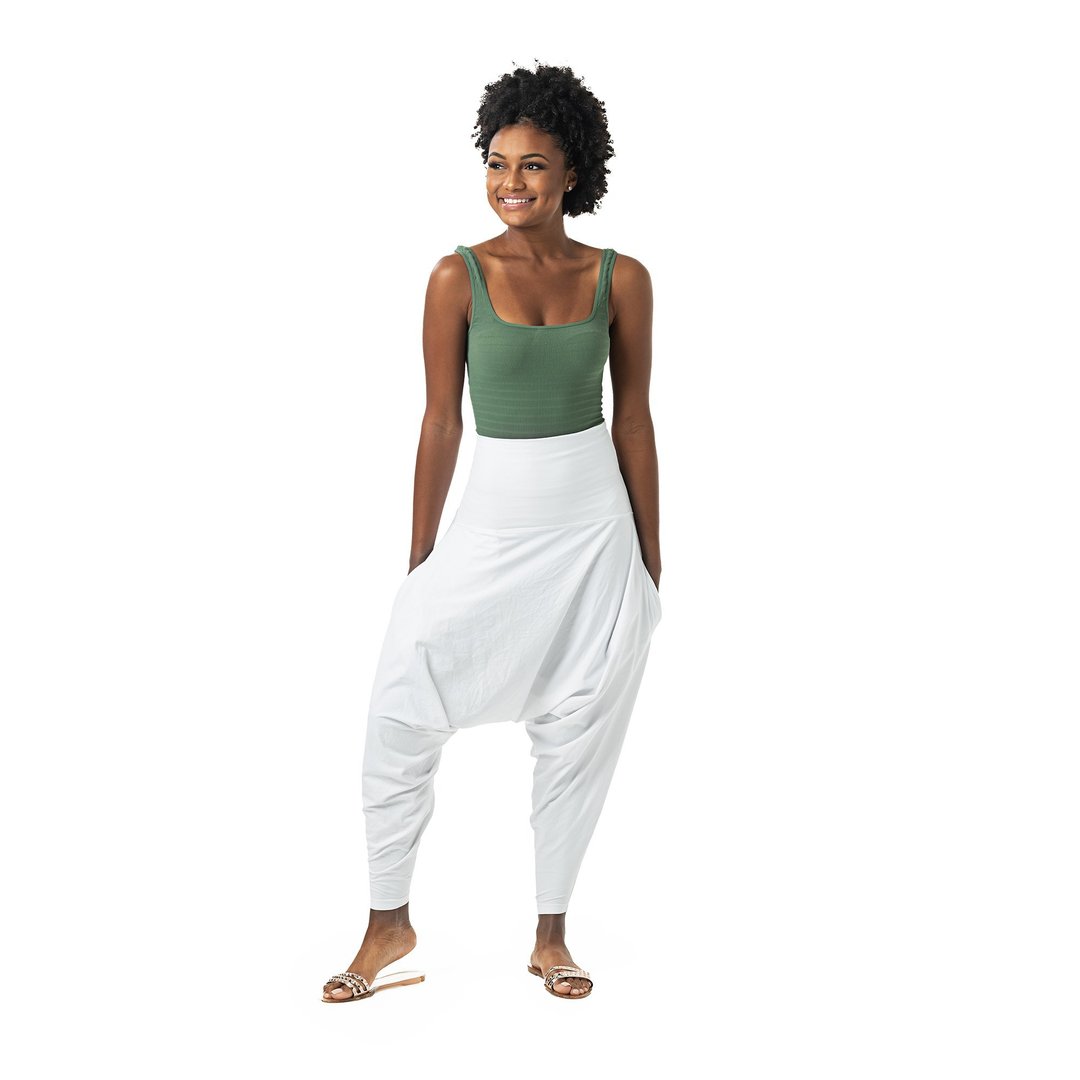 White San Fran Unisex Yoga Pants