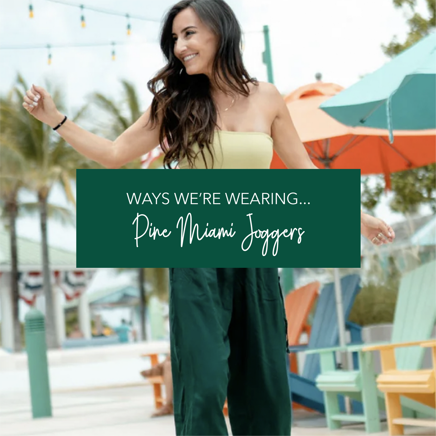 WAYS WE'RE WEARING... Pine Miami Pants