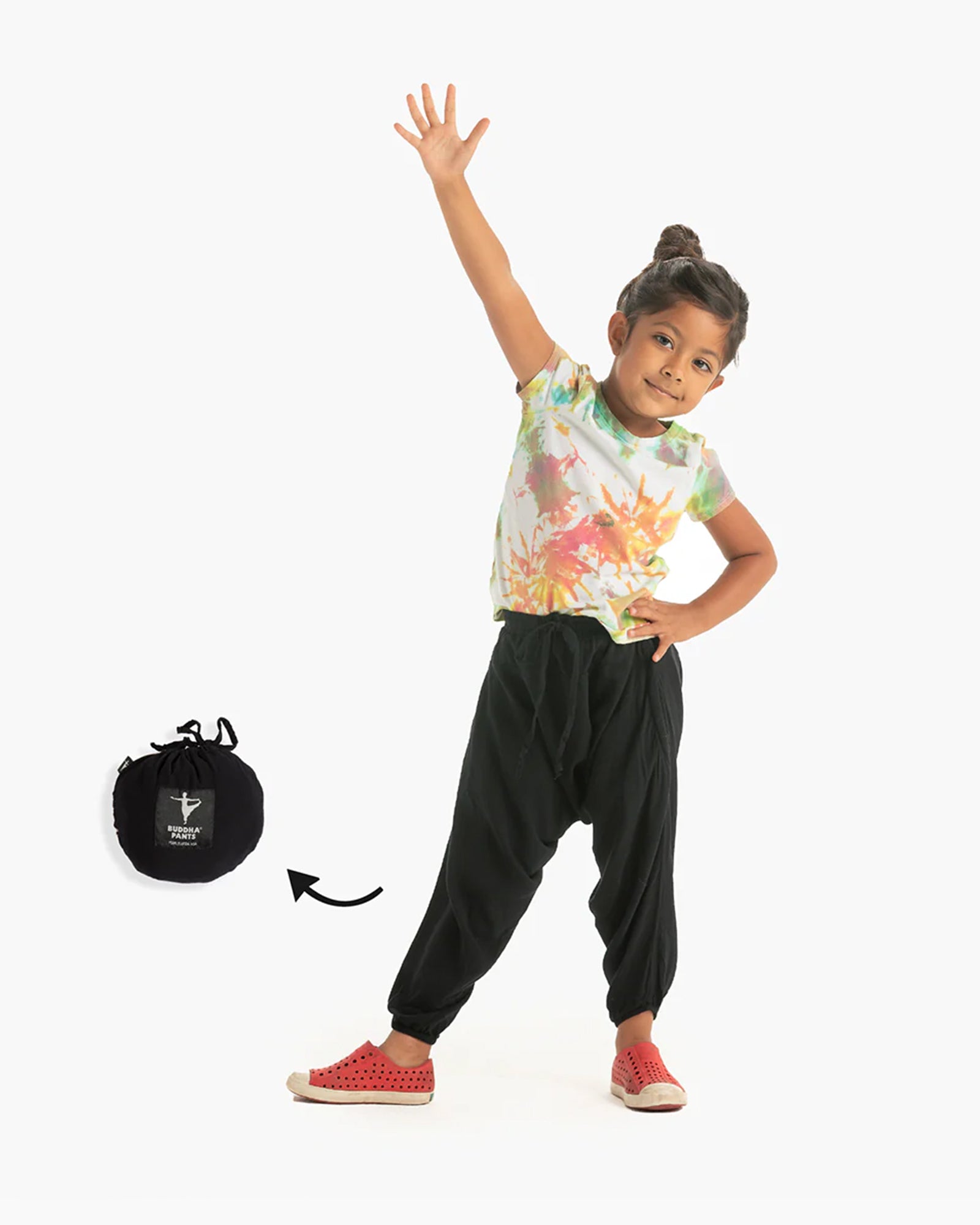 KIDS BLACK SAVANNAH PANTS