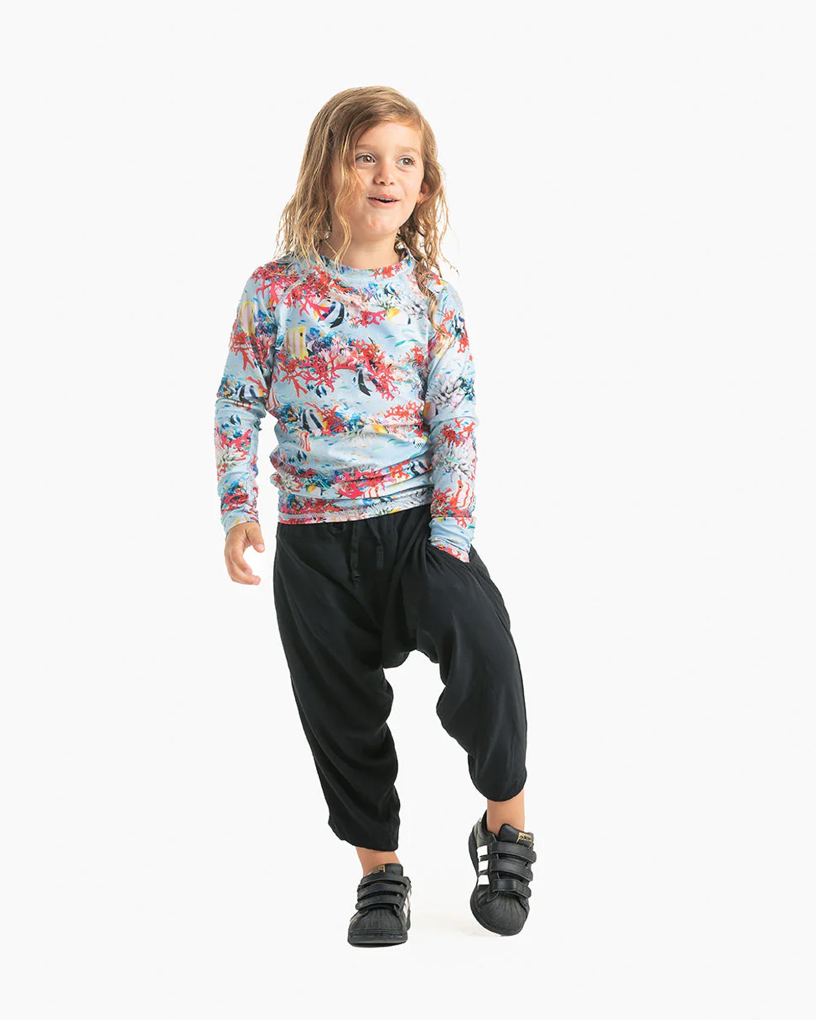 KIDS BLACK SAVANNAH PANTS