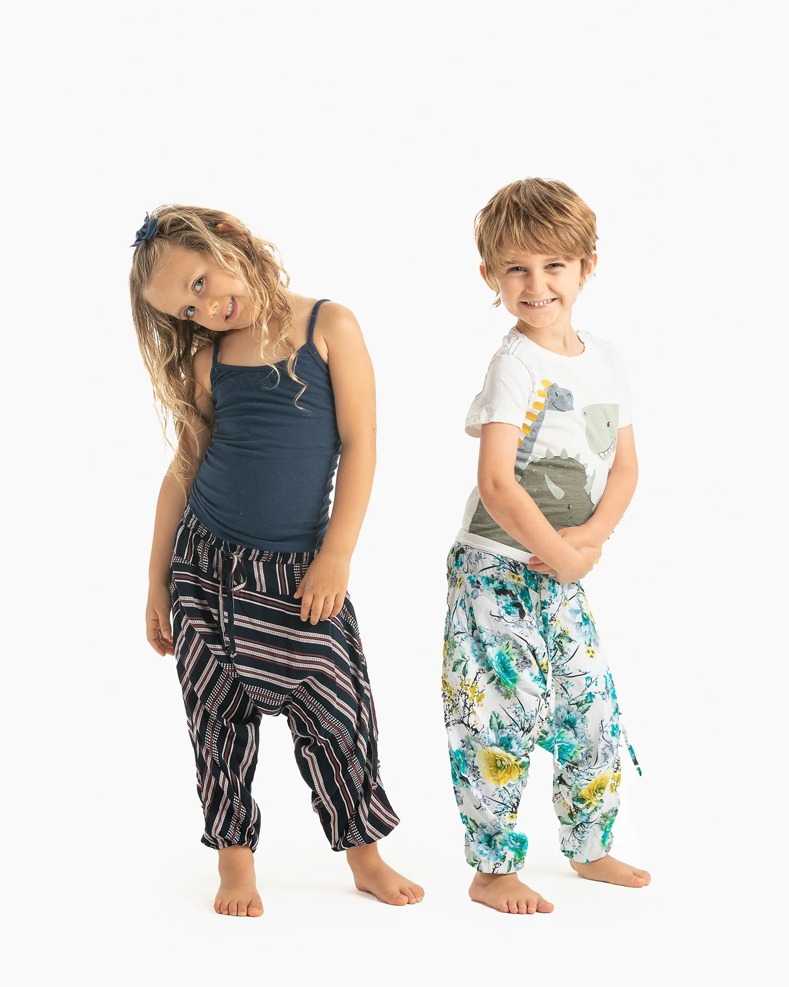 KIDS CHAINLINK HAREM PANTS