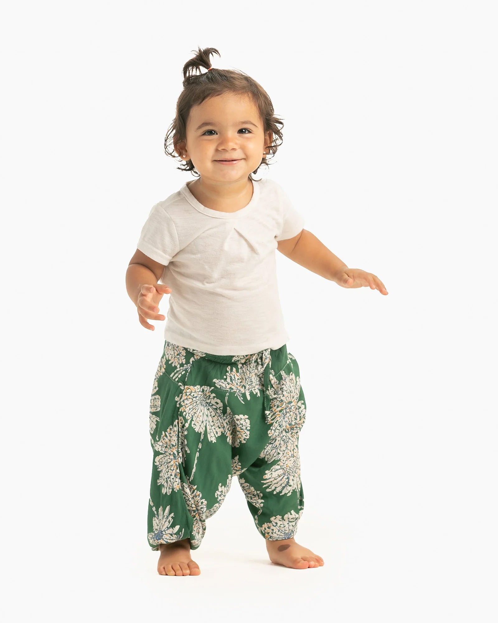 KIDS FLOWER PANTS