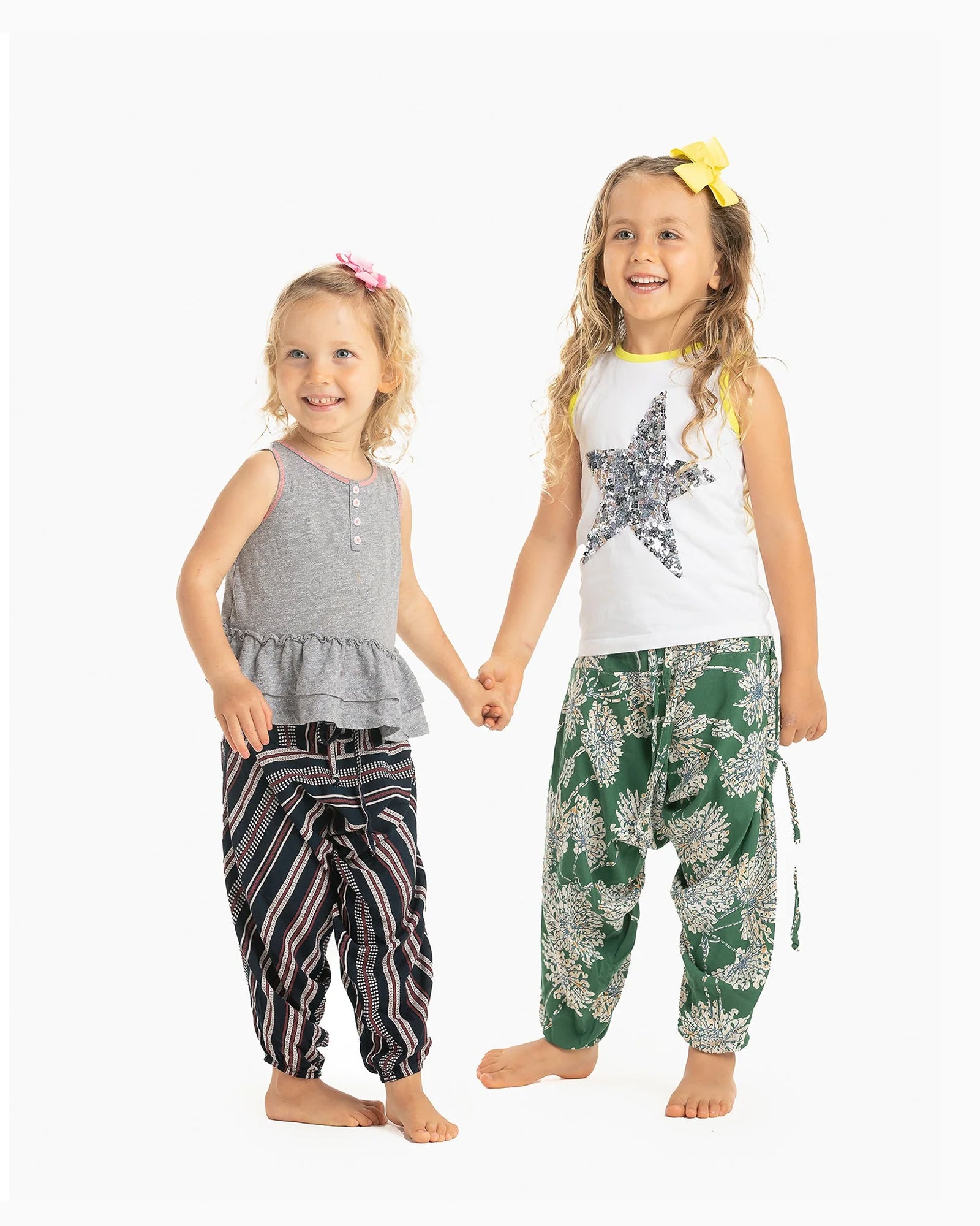 KIDS FLOWER PANTS