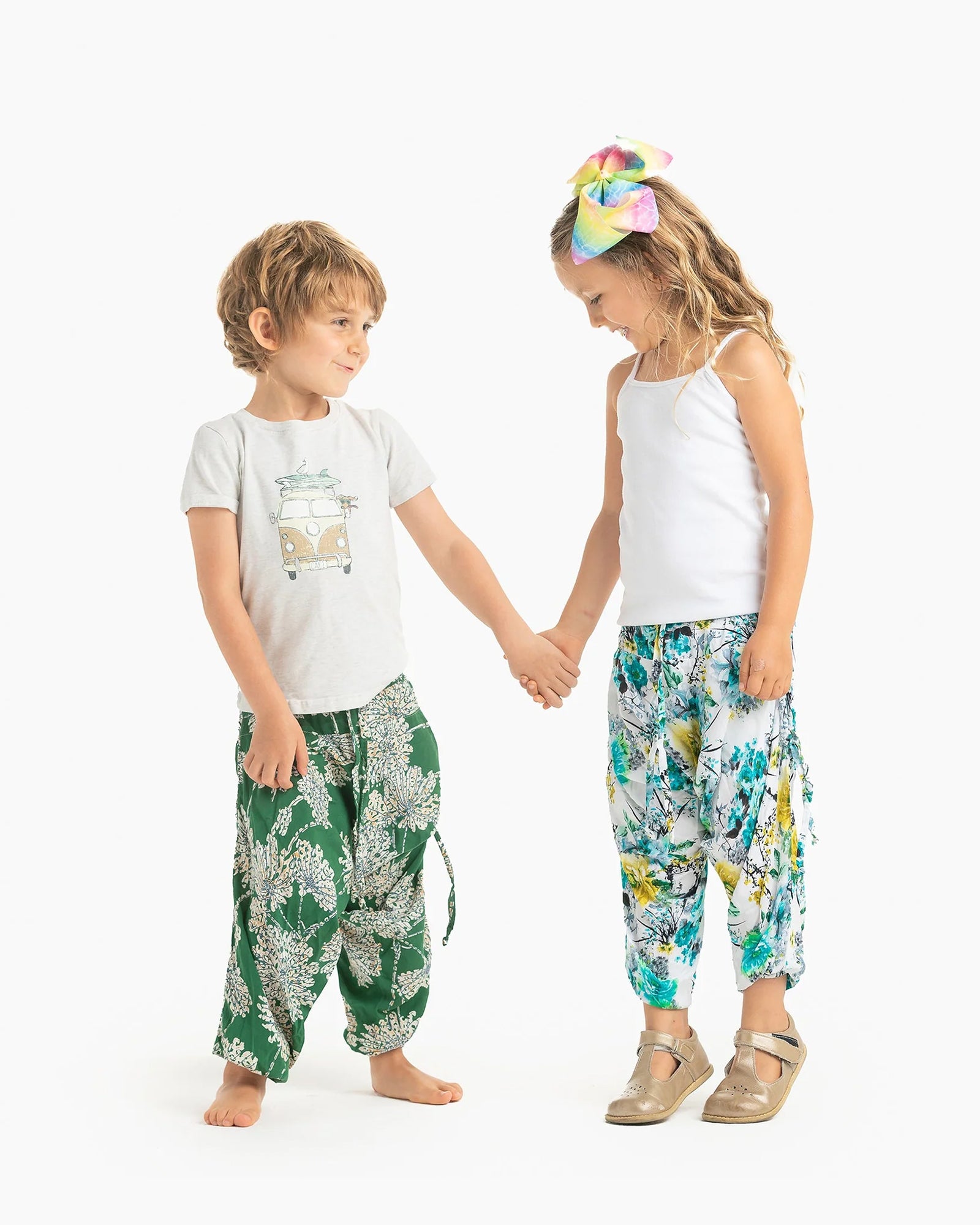 KIDS FLOWER PANTS