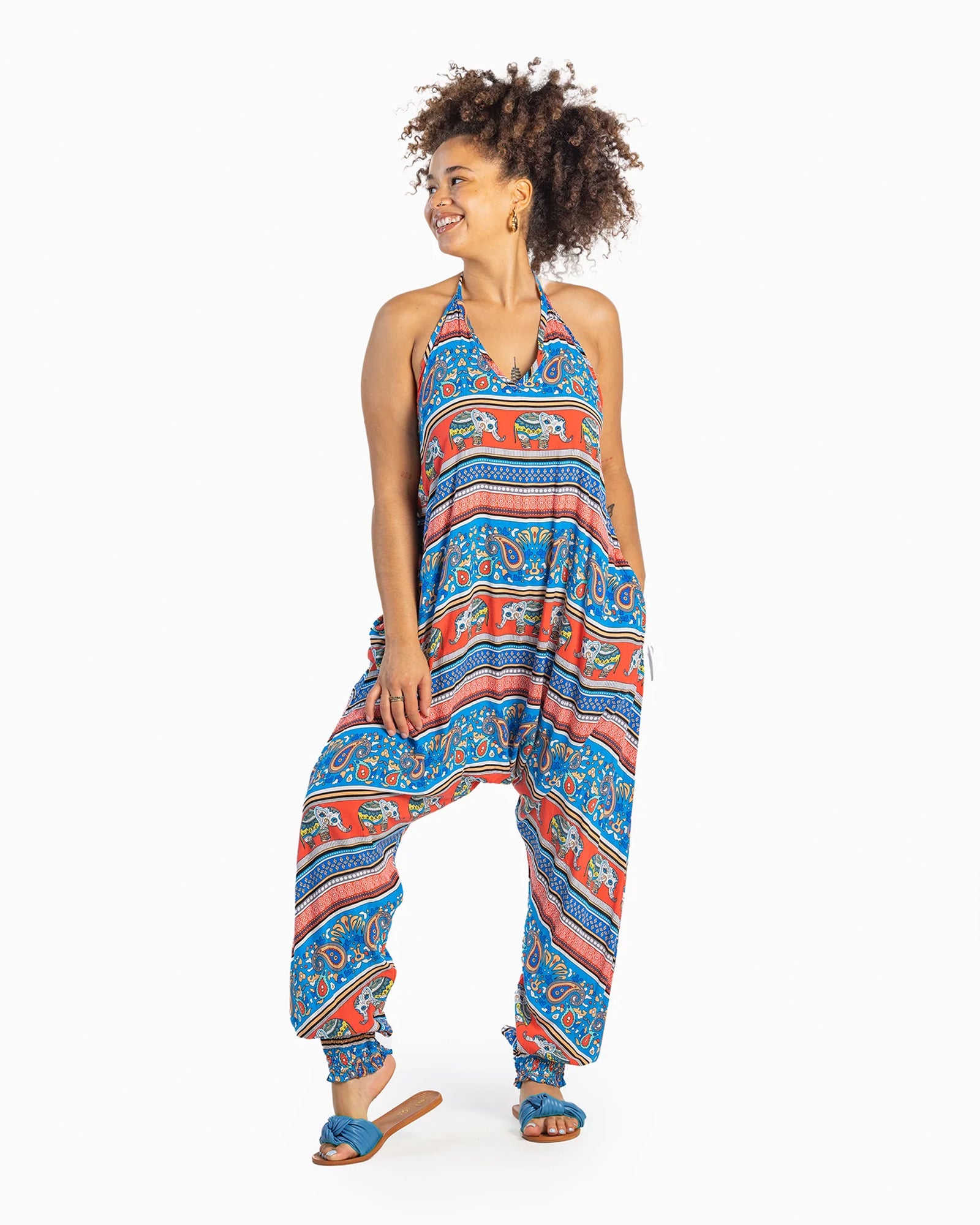 ELEPHANT HAREM JUMPSUIT