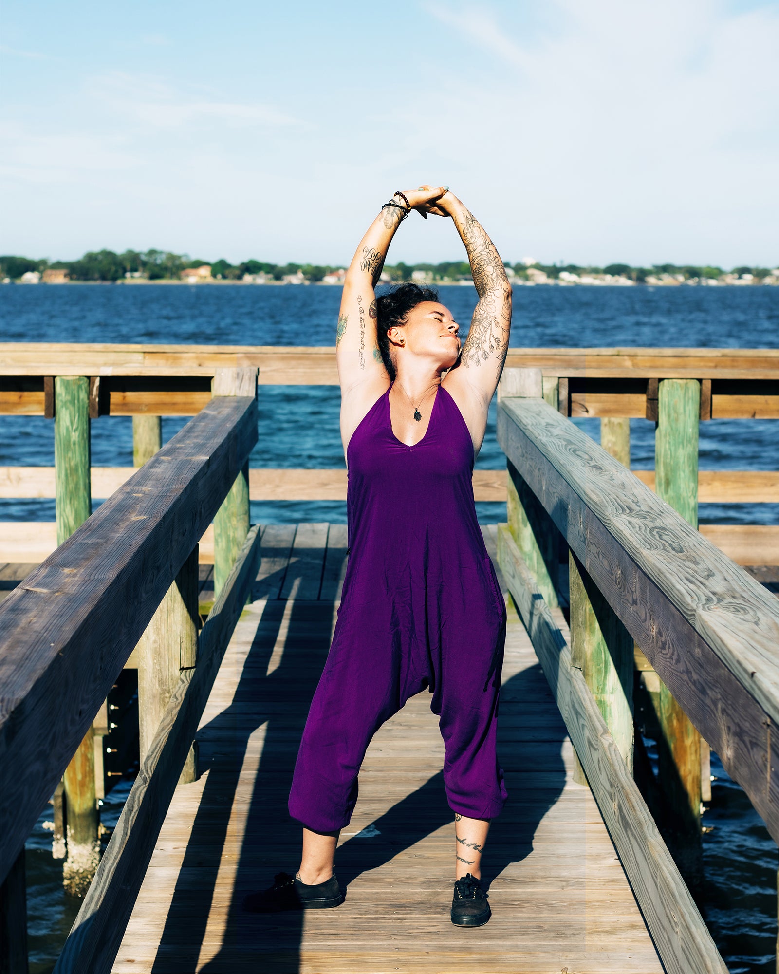 SOLID HAREM JUMPSUIT