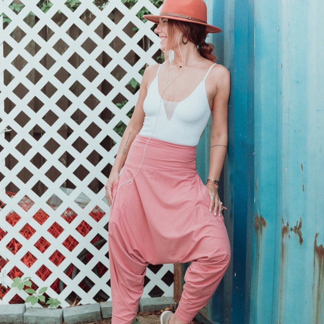 Coral Pants in Bamboo Jersey